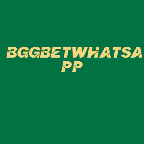 Logo da BGGBETWHATSAPP